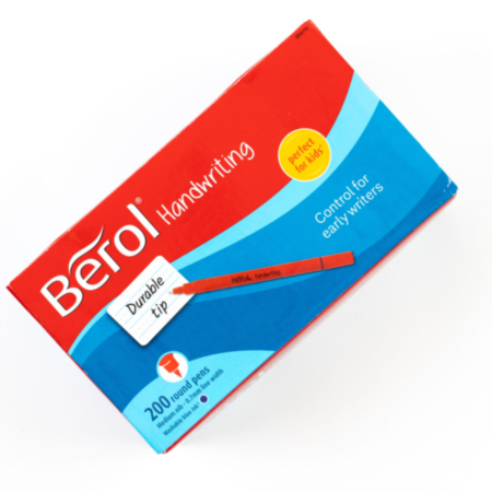 Berol Handwriting Pens Blue Pack 200