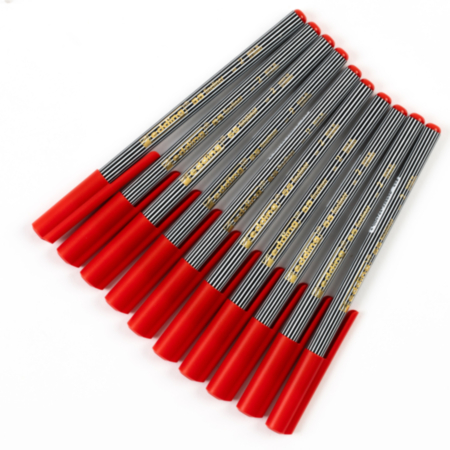 Edding 55 Fineliner Red Pack 10
