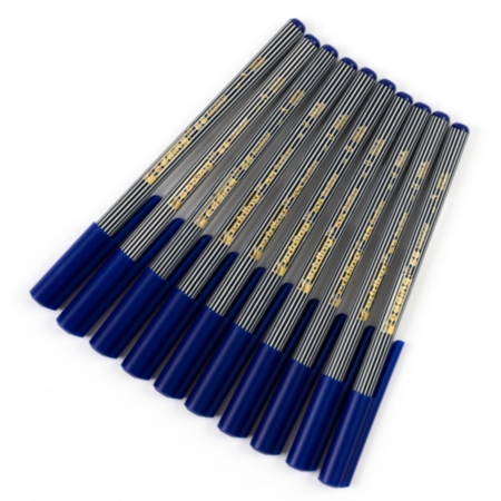 Edding 55 Fineliner Blue Pack 10