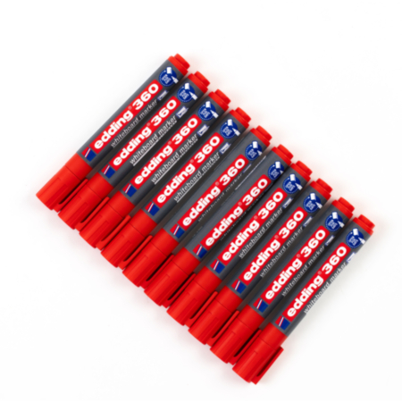 Edding 360 Boardmarker Redx10