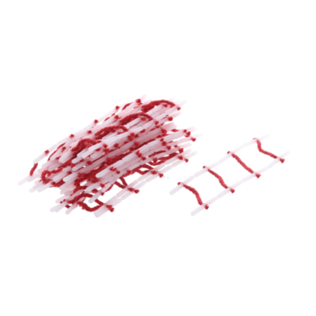 Treasury Tag 25mm Red Pack 100
