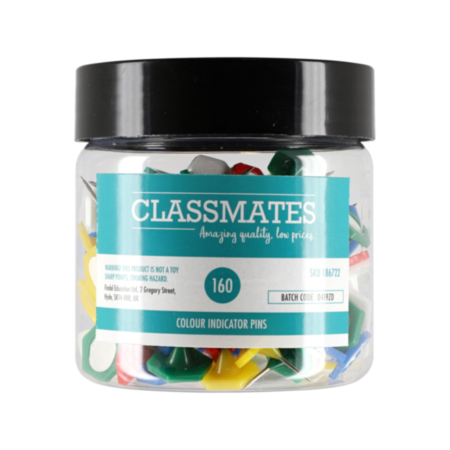 Classmates Indicator Pins Pack 160