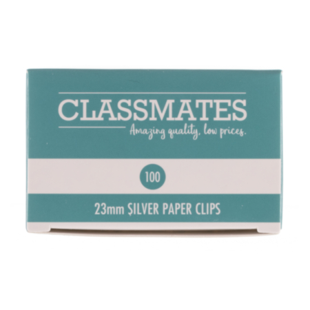 Paperclips 22mm Pack 100x10