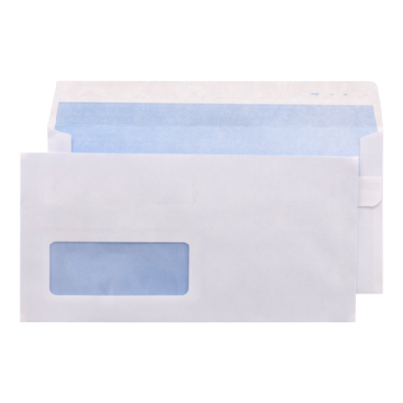 Envelopes DL White Win SSW80gsmPack 1000