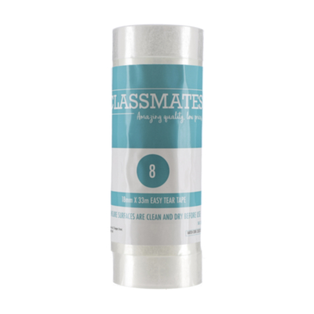 C M Easytear Tape 18mmx33m Pack 8