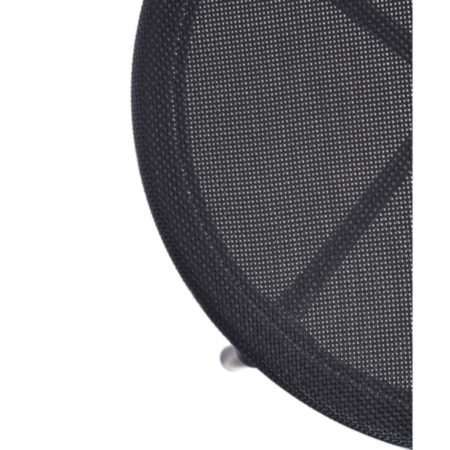 Lyon Black Textilene and Aluminium Outdoor Side chair