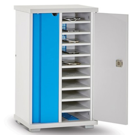 LapCabby Lyte Single Blue Mini 10 ICT Storage Unit