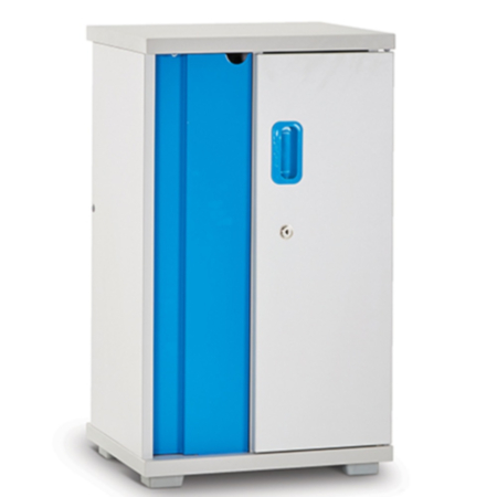 LapCabby Lyte Single Blue Mini 10 ICT Storage Unit