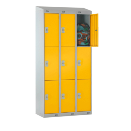 1-6 Door Metal Locker With Cam Lock