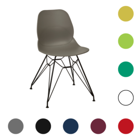 Shoreditch Polypropylene Chair M Frame 