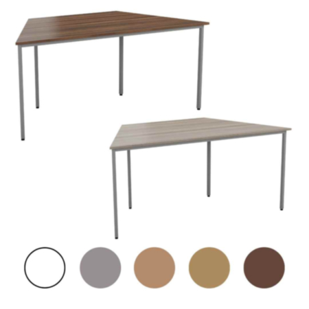 Trapezoidal Multipurpose Office Table
