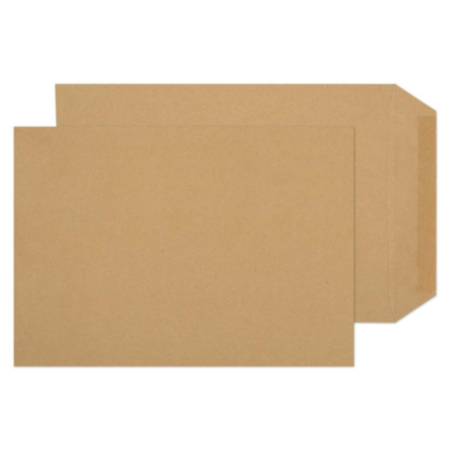 C5 Manilla Gummed Plain 80gsm