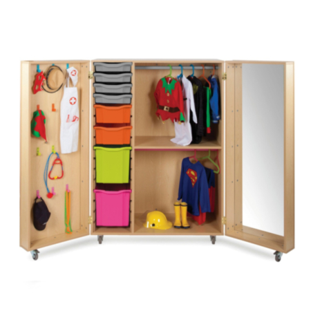 Bubblegum Childrens Dressing Up Storage Cupboard