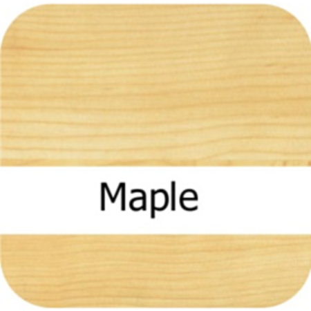 Maple Double Sided Mobile Bookcase with Angled and Horizontal Shelves