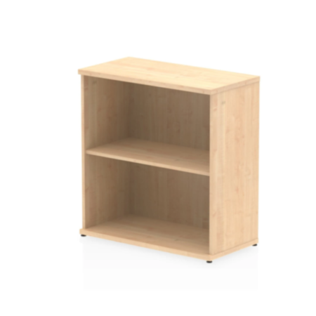 Impulse Contract Office Bookcase â€“ 800mm - Maple