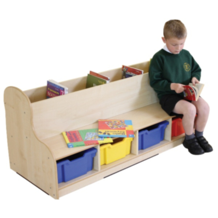 Early Years Single Sided Seat and Book Browser Unit