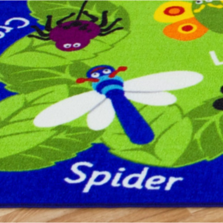 Back to Nature Mini Beasts Classroom Carpet