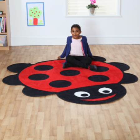 Back to Nature Giant Ladybird Shaped Carpet