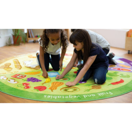 Learn About Nutrition Classroom Carpet