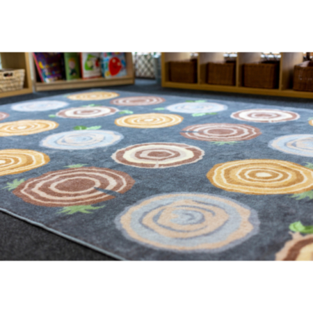 Classroom Tree Stump Placement Carpet