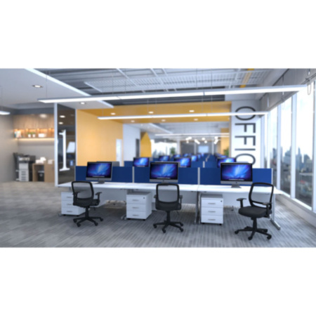 Mave Task Office Operator Chair Black Mesh Back