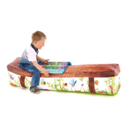Mini Beast Children&#039;s 4 Seater Soft Bench