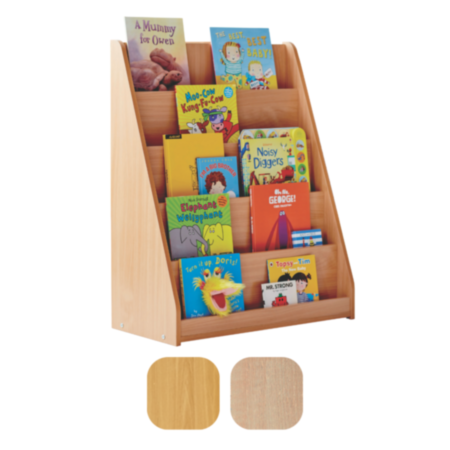Early Years Static Bookcase with 5 Tiered Shelves