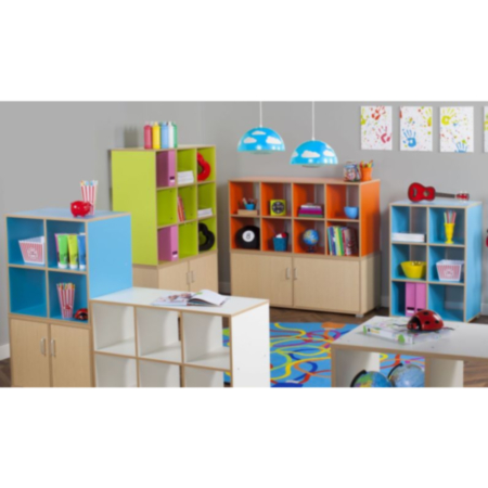 Bubblegum 4 Cube Room Divider