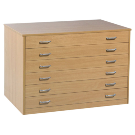 A1 Paper Static Wooden Storage Unit