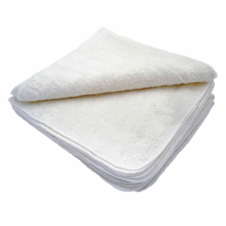 White Wipes 20cm - Pack of 12