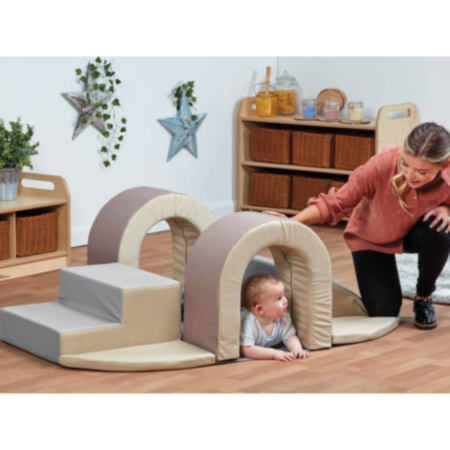 Millhouse Early Years Kinder Soft Play - Cosy Burrow Set