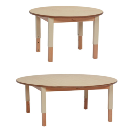 Millhouse Height Adjustable Classroom Circular Table