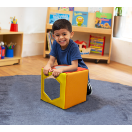 Classroom Soft Play Mirror Cube