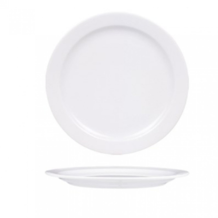 Venus White Traditional Plate 180mm  Pack 12