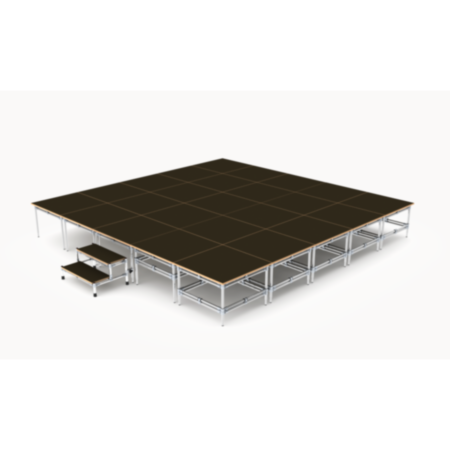 Modular Stage Multi Level 5 tier 25 Modules Kit for Schools