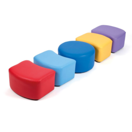 Children&#039;s Modular Seating Circular - Set of 5