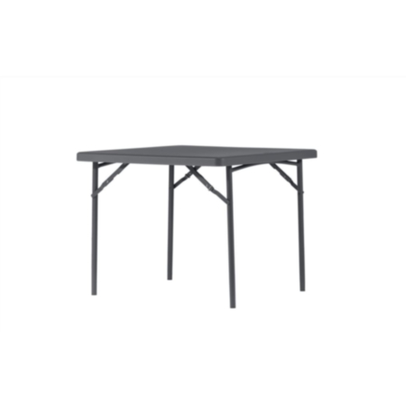 Mogo Zown Classic Square Plastic Folding Table - 910 x 910mm