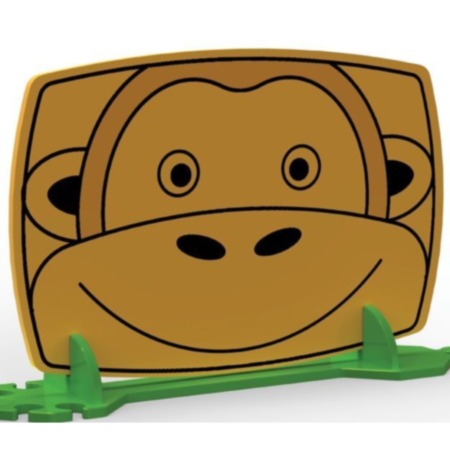Children&#039;s Nursery Room Divider Play Panel - Monkey