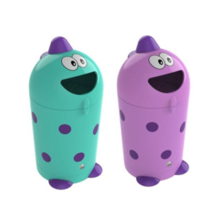 Playground Recycled Purple Monster Buddy Bin for Schools