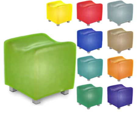 Scoop Low Level Single Breakout Vinyl Seating