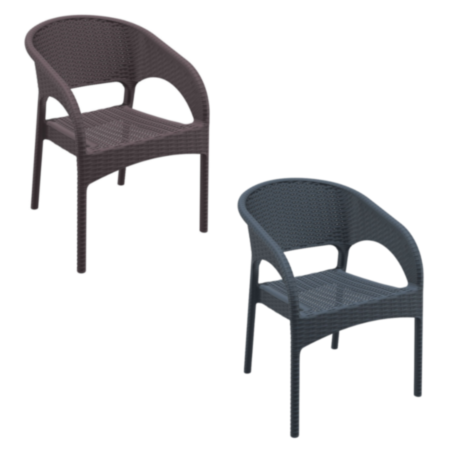 Panama Rattan Cafe Bistro Chair