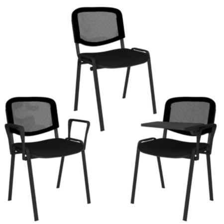 Taurus Mesh Back Stackable Waiting Room Chair