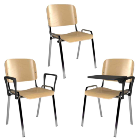 Taurus Wooden Stackable Waiting Room Chair