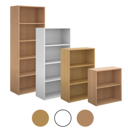 Contract 25 Secondary Wooden Bookcase
