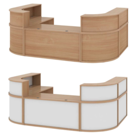 Denver Extra Large U-shaped Complete Reception Unit