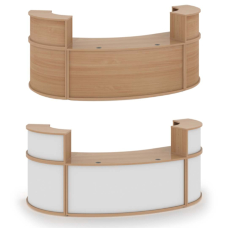 Denver Large Curved Complete Reception Unit