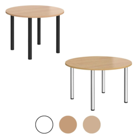 Circular Radial Leg Office Boardroom Table