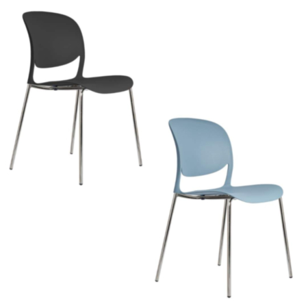Verve Multi-Purpose Chair with Chrome 4 Leg Frame