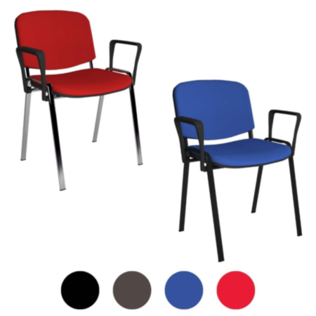 Taurus Stackable Waiting Room Chair- Fixed Arms