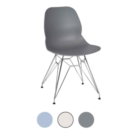 Shoreditch Recycled Plastic Chair Eco Shell N Frame